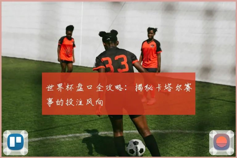 世界杯盘口全攻略:揭秘卡塔尔赛事的投注风向